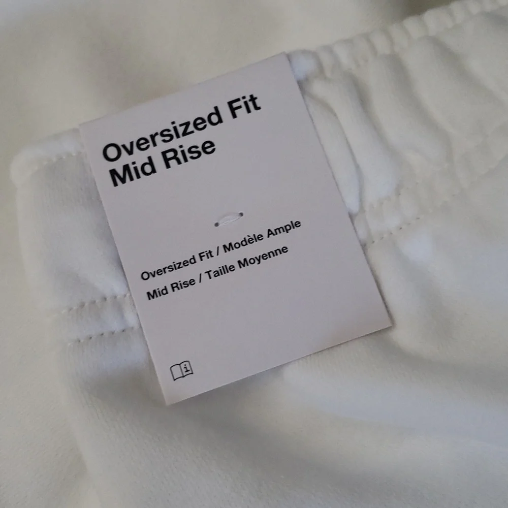 Nike Cargo White Fleece Warm Cozy Pants